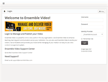 Tablet Screenshot of ensemble.annese.com